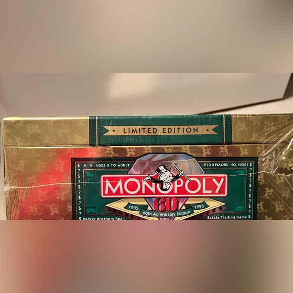 60th Anniversary Edition Monopoly. 1994 - Picture 4 of 4